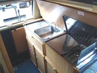 VW T4 Autosleeper Talent Sink and Drainer