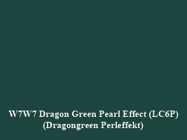 VW LC6P Dragon Green Pearl Effect