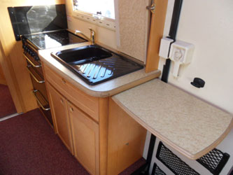 VW T4 Autosleeper Sherbourne Kitchen Working Surface