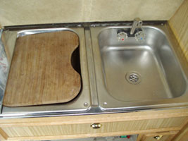 VW T4 Autosleeper Topaz Sink And Mixer Tap